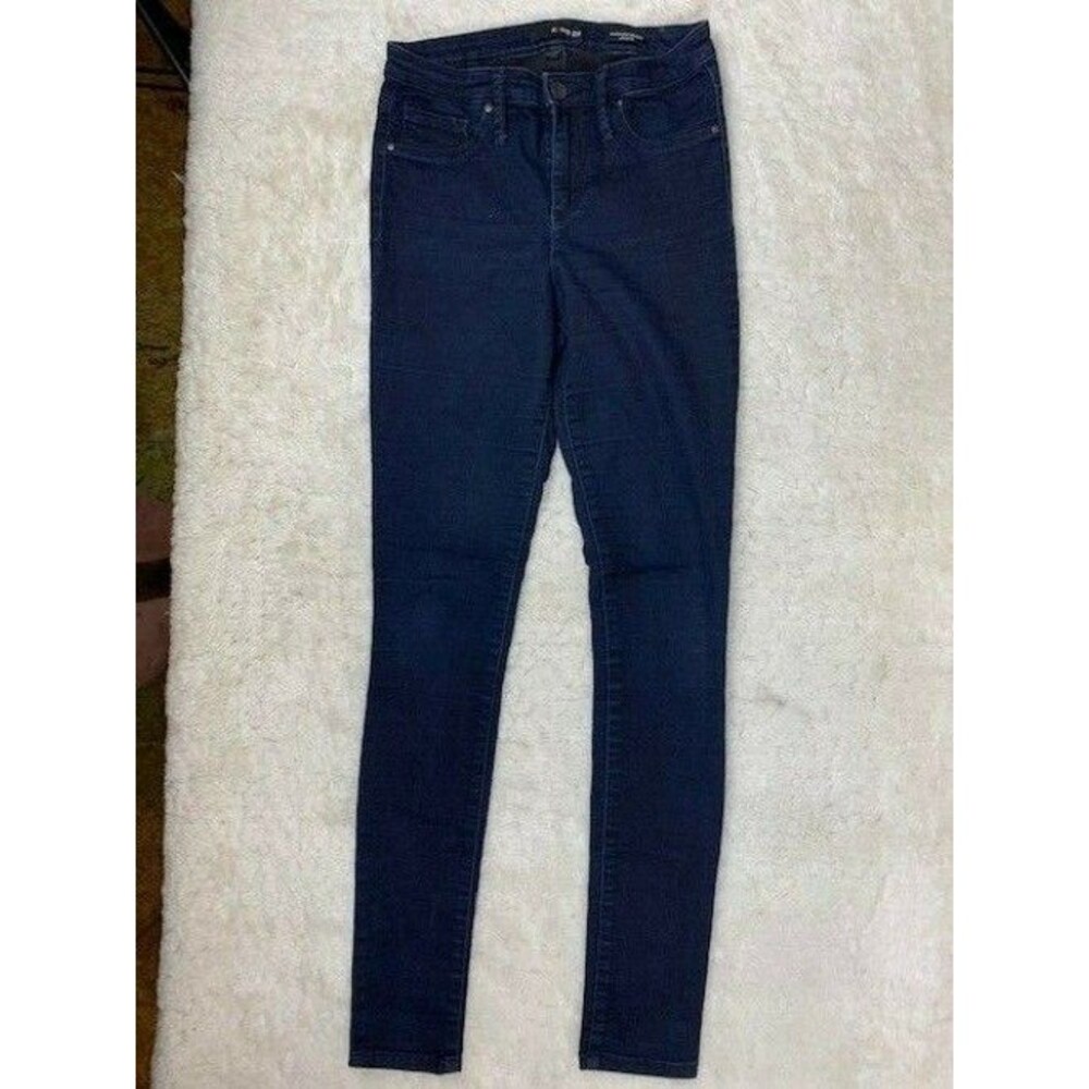Kiind Of Size 25 Womens Jeans Empower High Rise Legging Stretch Mid Rise Blue